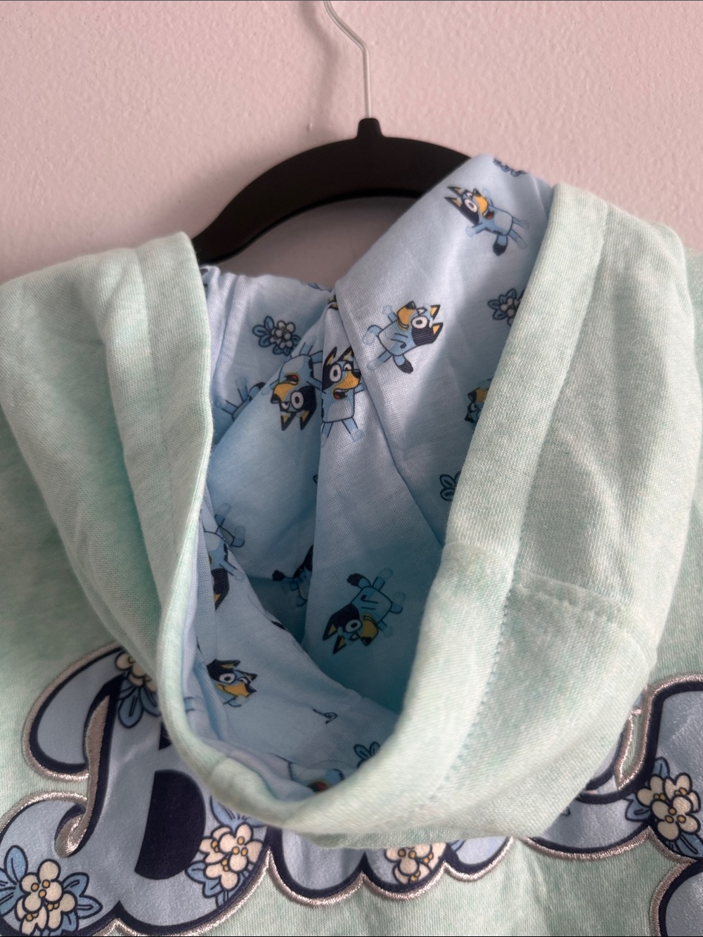 Bluey Mint Green Full-Zip Hoodie for Kids - Picture 8 of 11